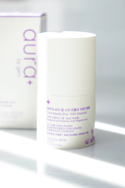 Aura by GEM Cica Reedle Shot 15000 Ampoule *Final Sale*