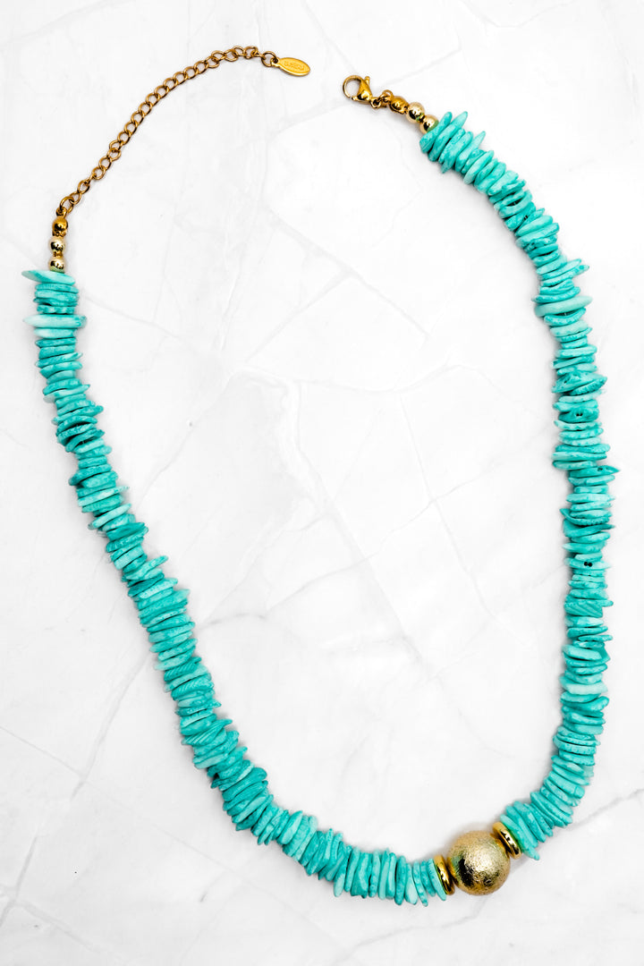 Treasure Jewels Turquoise Coast Beaded Necklace