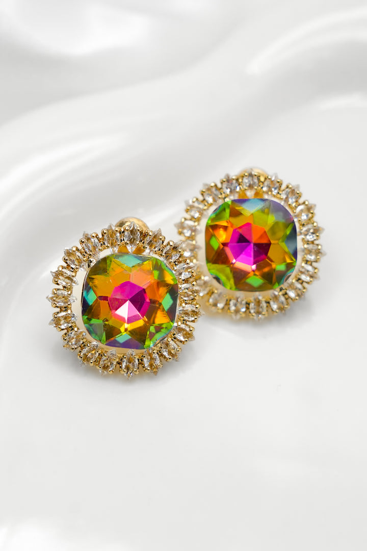 Treasure Jewels Radiance Teal Stud