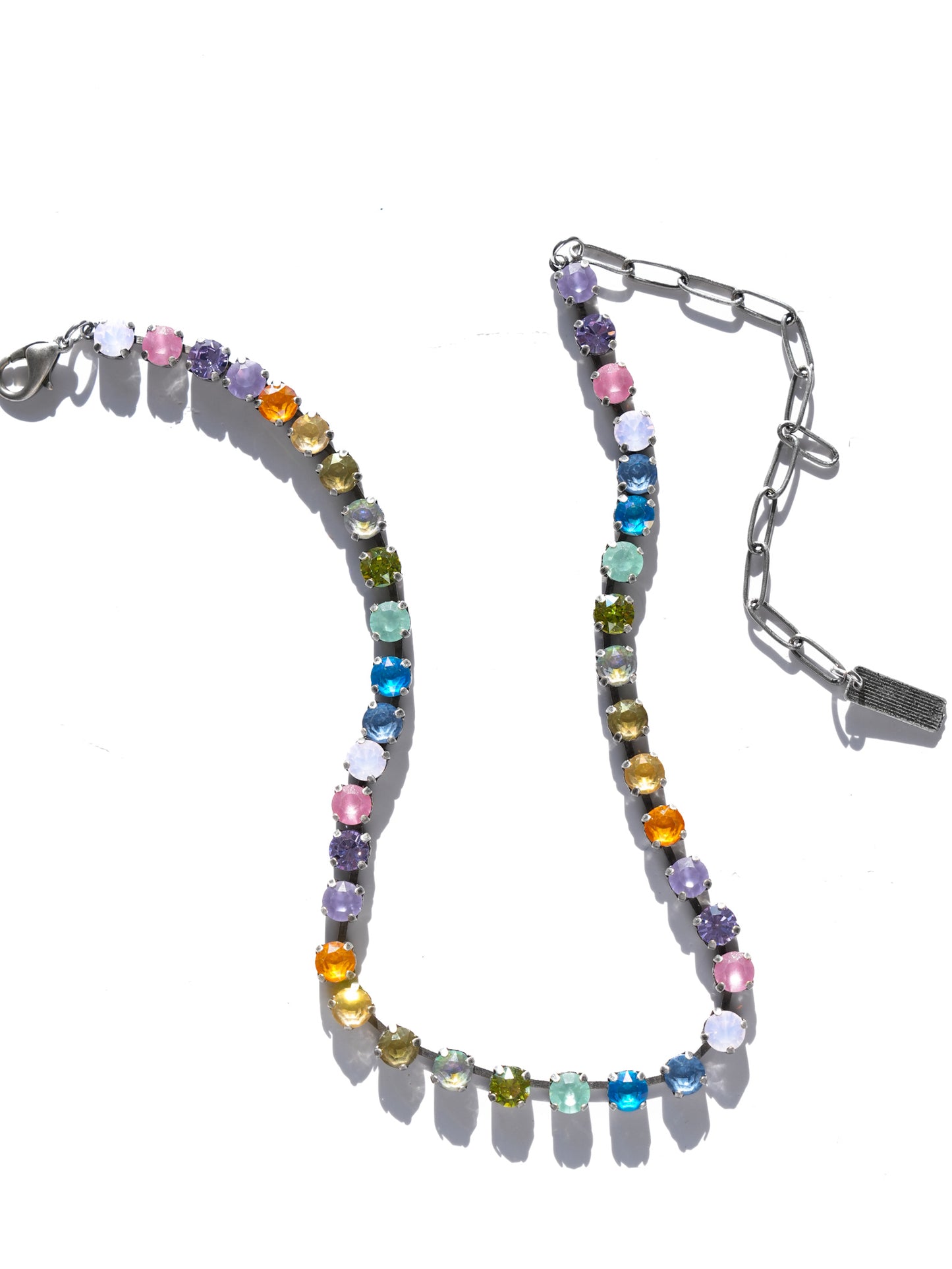 TOVA Sarina Multicolor Crystal Strand Necklace