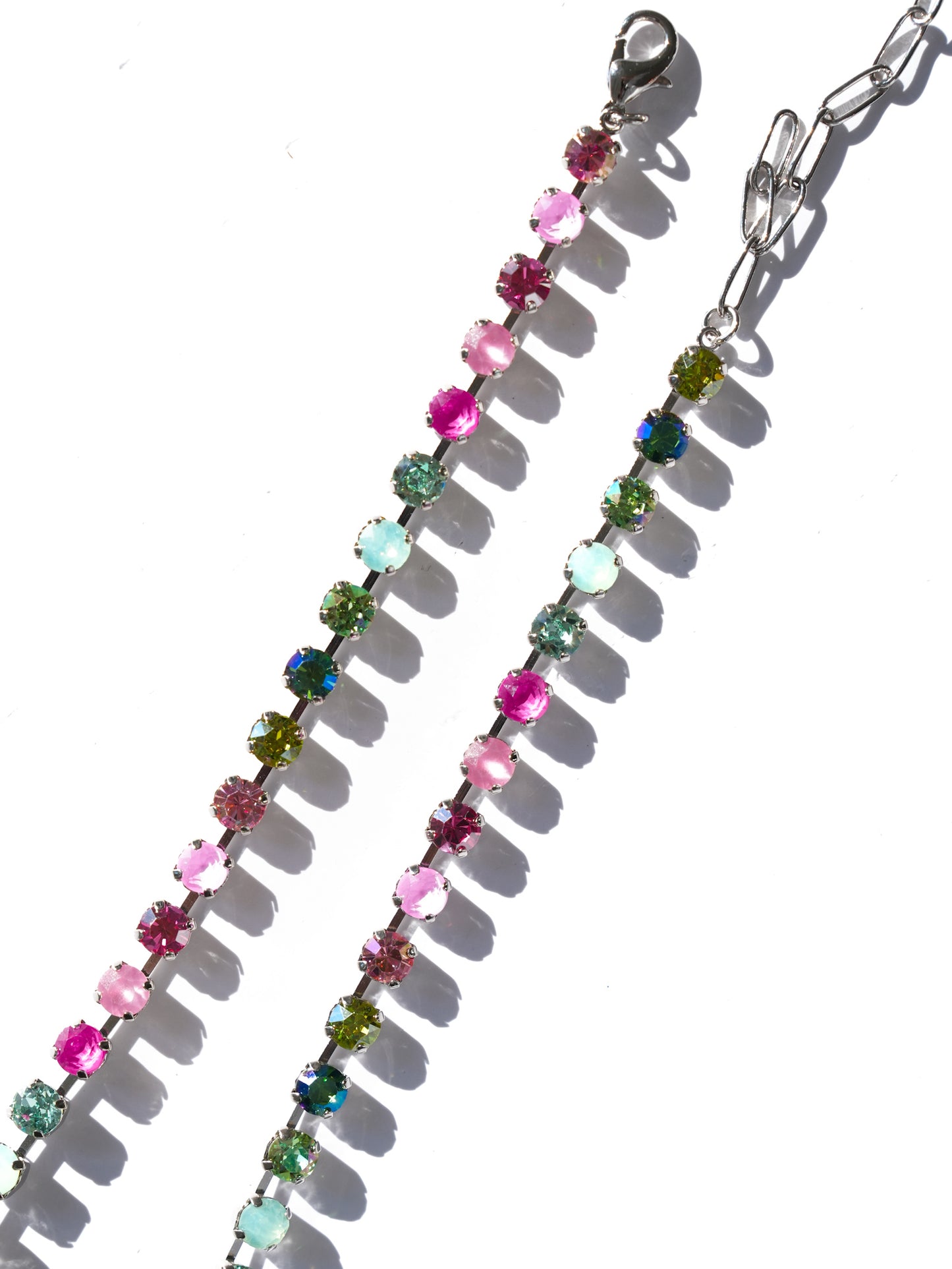 TOVA Sarina Multicolor Crystal Strand Necklace