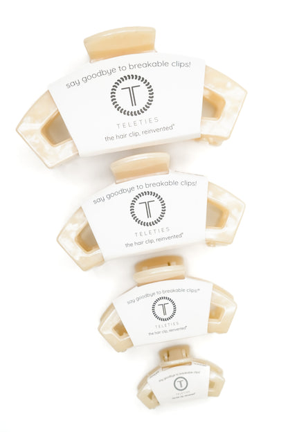 Teleties Open Soft Surf Hair Clips*Final Sale*
