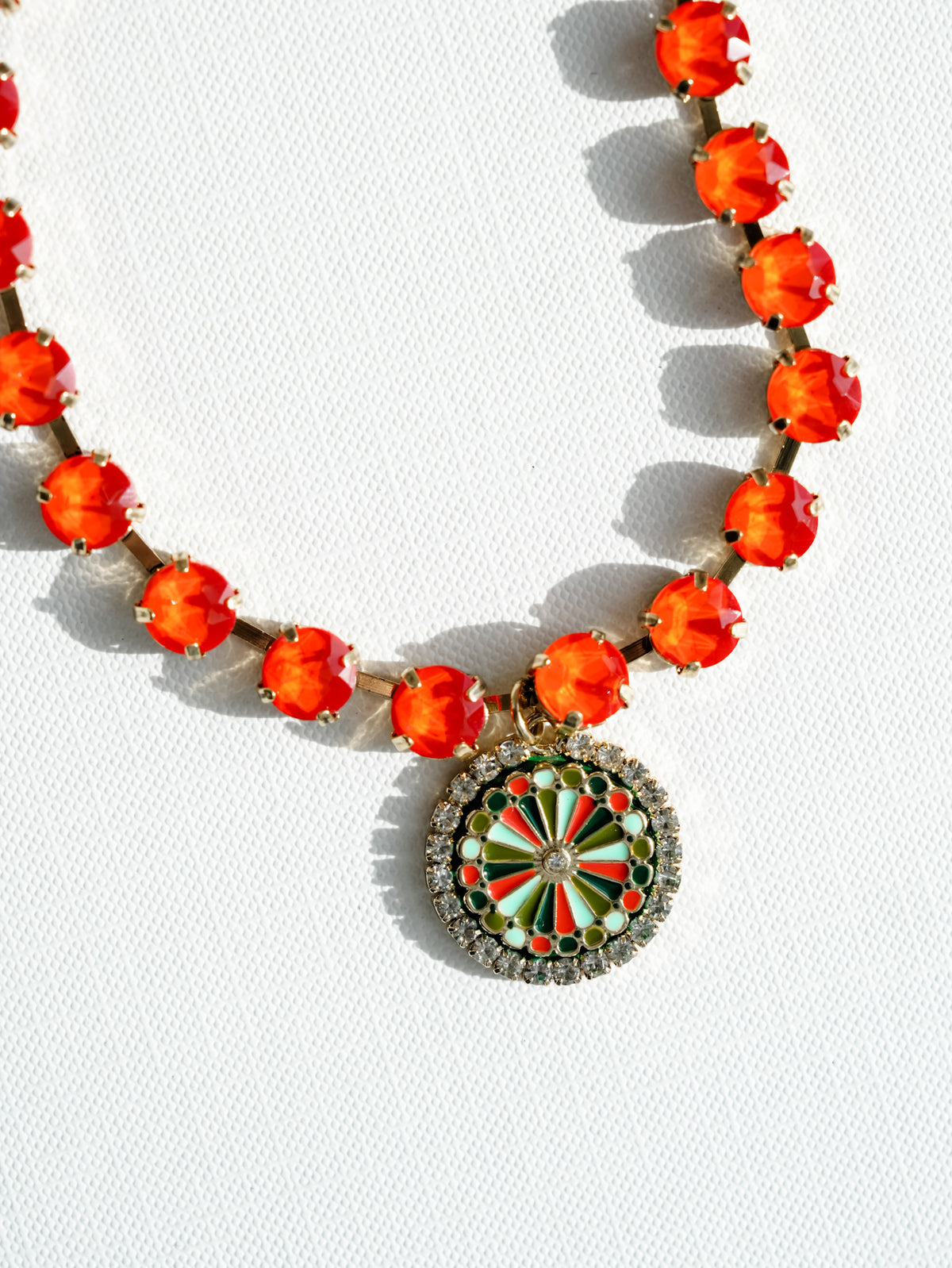 TOVA Sienna Emmy Crystal Pendant Necklace