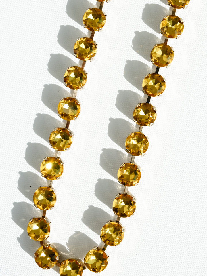 SIENNA by Tova Miranda Crystal Necklace - Freckled Poppy