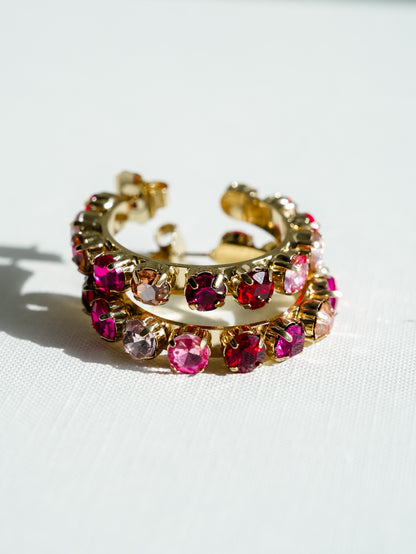 SIENNA Tova Jess Crystal Hoops