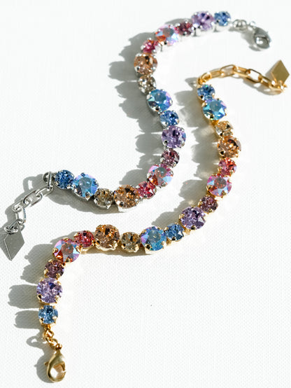 Pastel Multicolored Crystal Bracelet