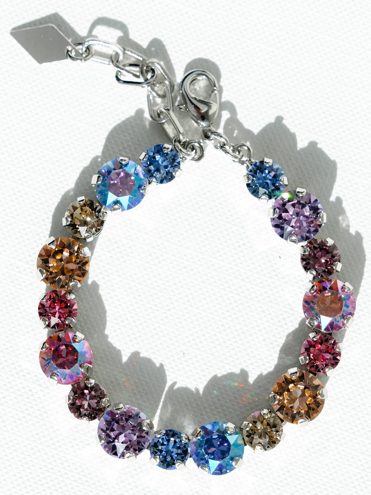 Pastel Multicolored Crystal Bracelet