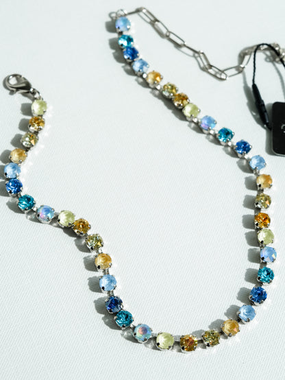 TOVA Sarina Necklace in Silver - Freckled Poppy