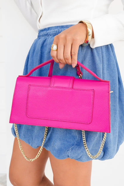 Genuine Italian Leather Satchel Bag