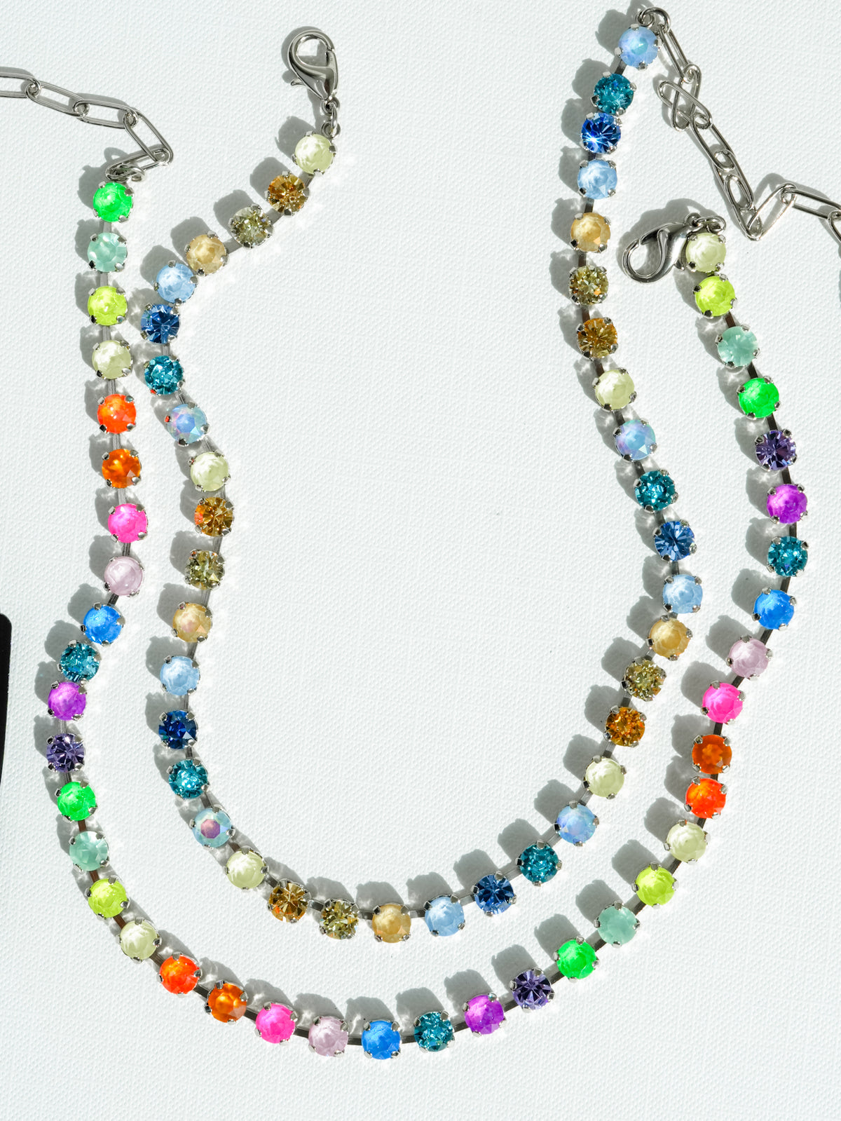 TOVA Sarina Necklace in Silver - Freckled Poppy