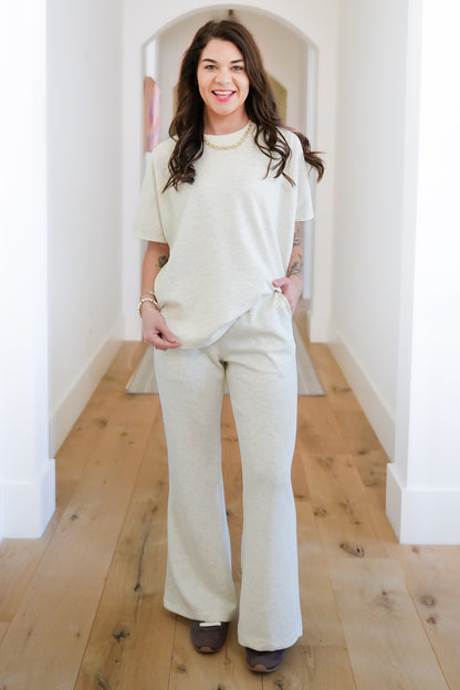 Door Buster! Zenana Scuba Curbed Hem Top & Pants Set