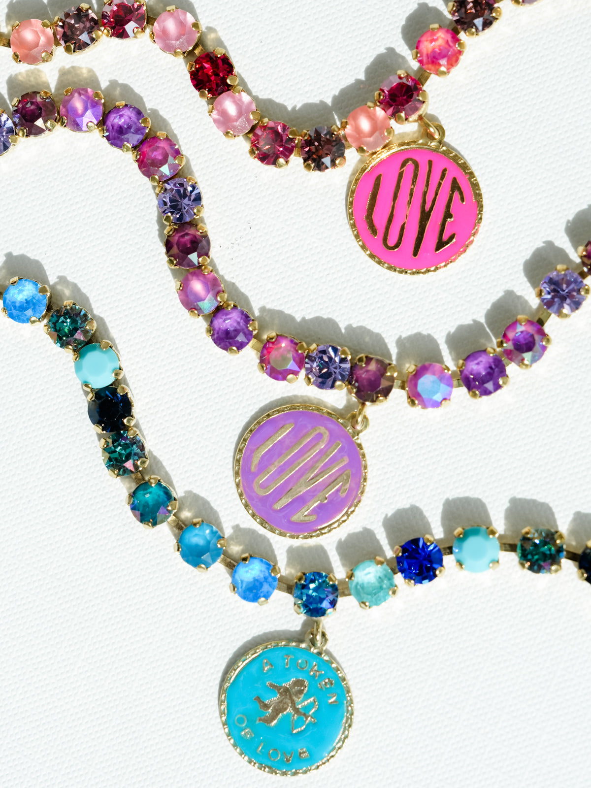 TOVA Love Token Anklet