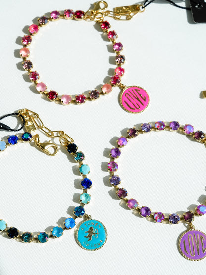 TOVA Love Token Anklet