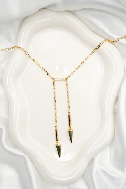 Treasure Jewels Lariat Babe Necklace