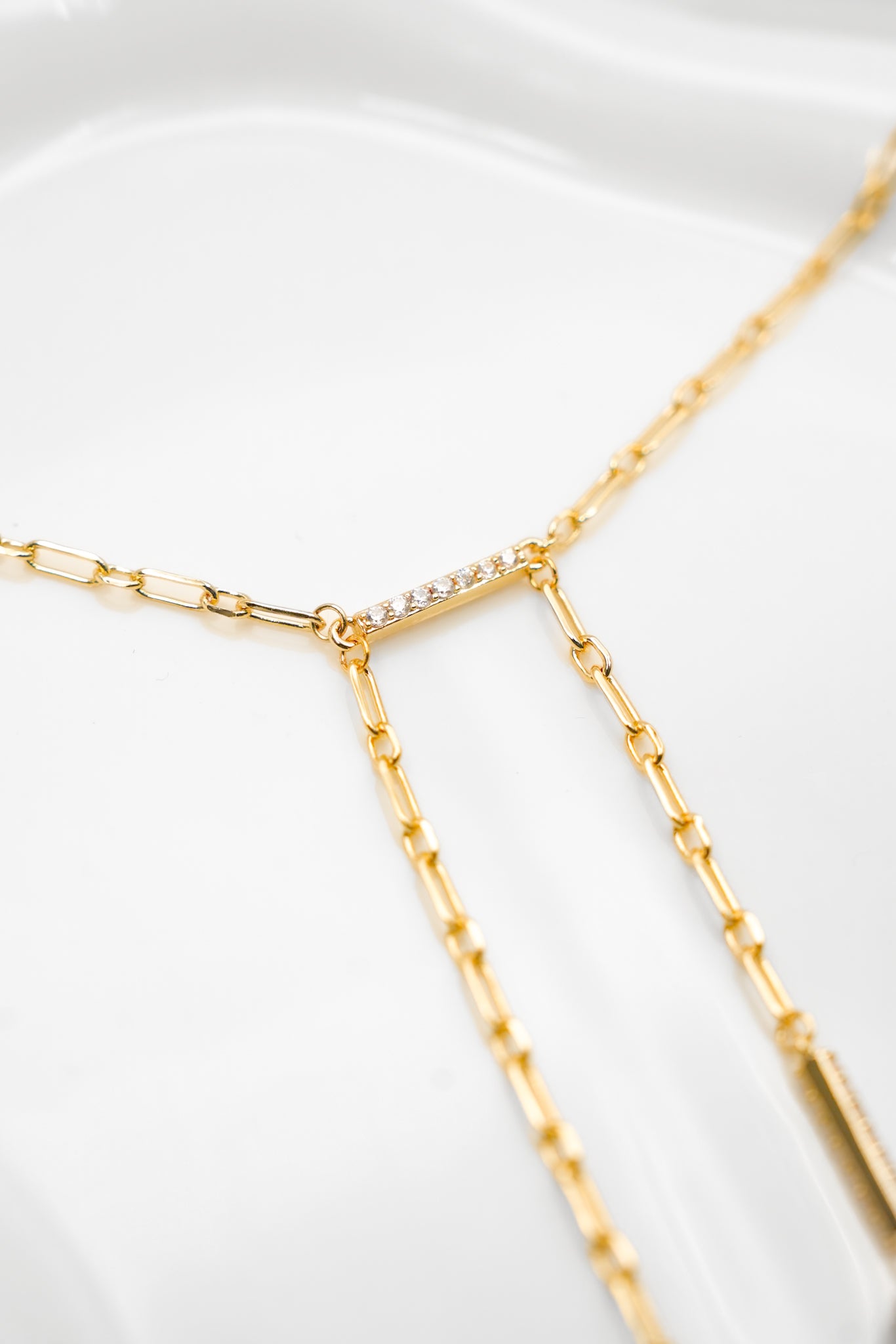 Treasure Jewels Lariat Babe Necklace