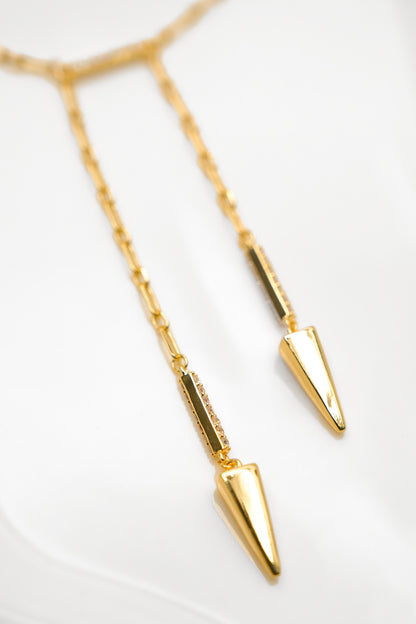 Treasure Jewels Lariat Babe Necklace