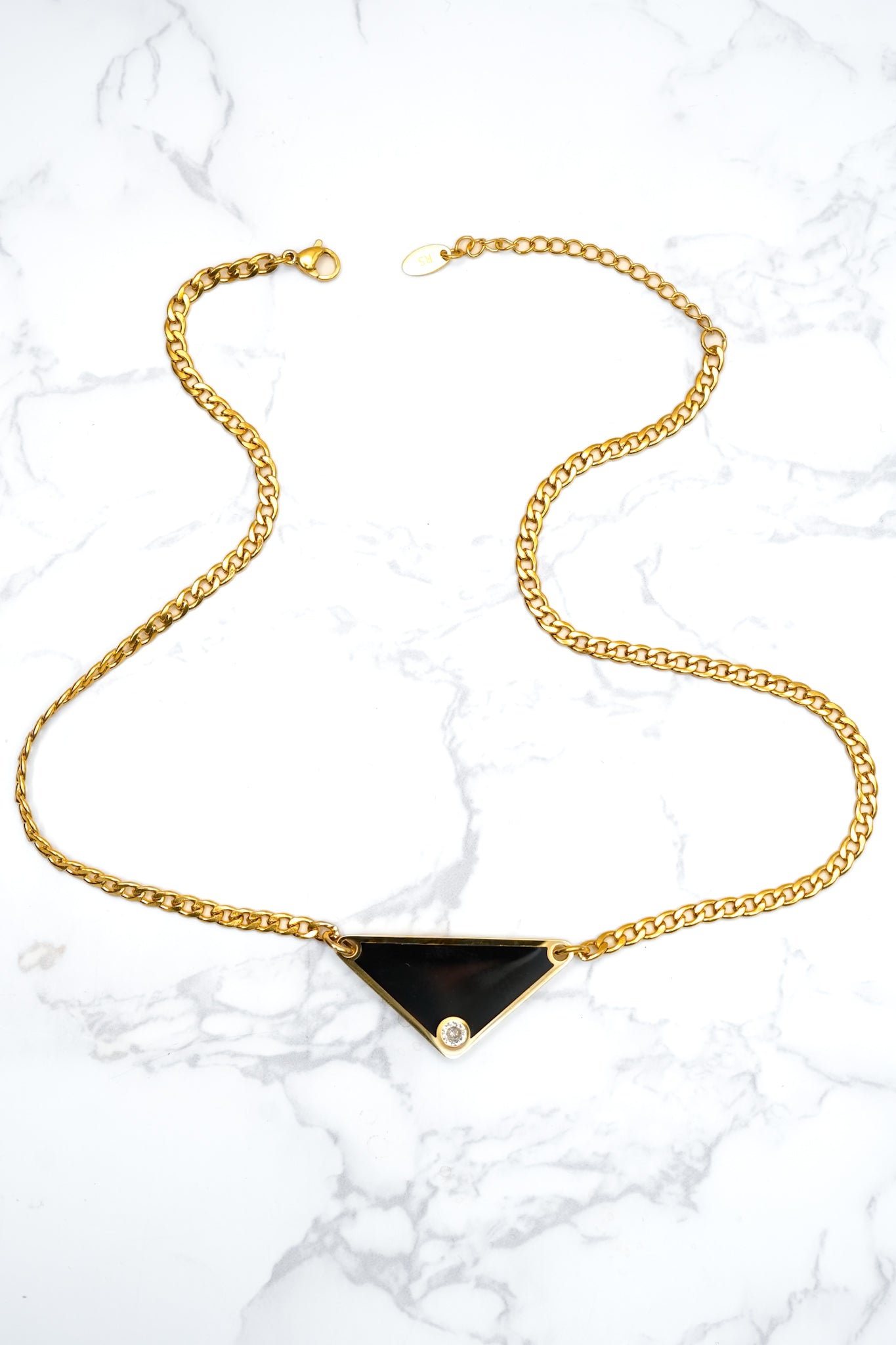 Raising Surfers "The TF" Tag Necklace