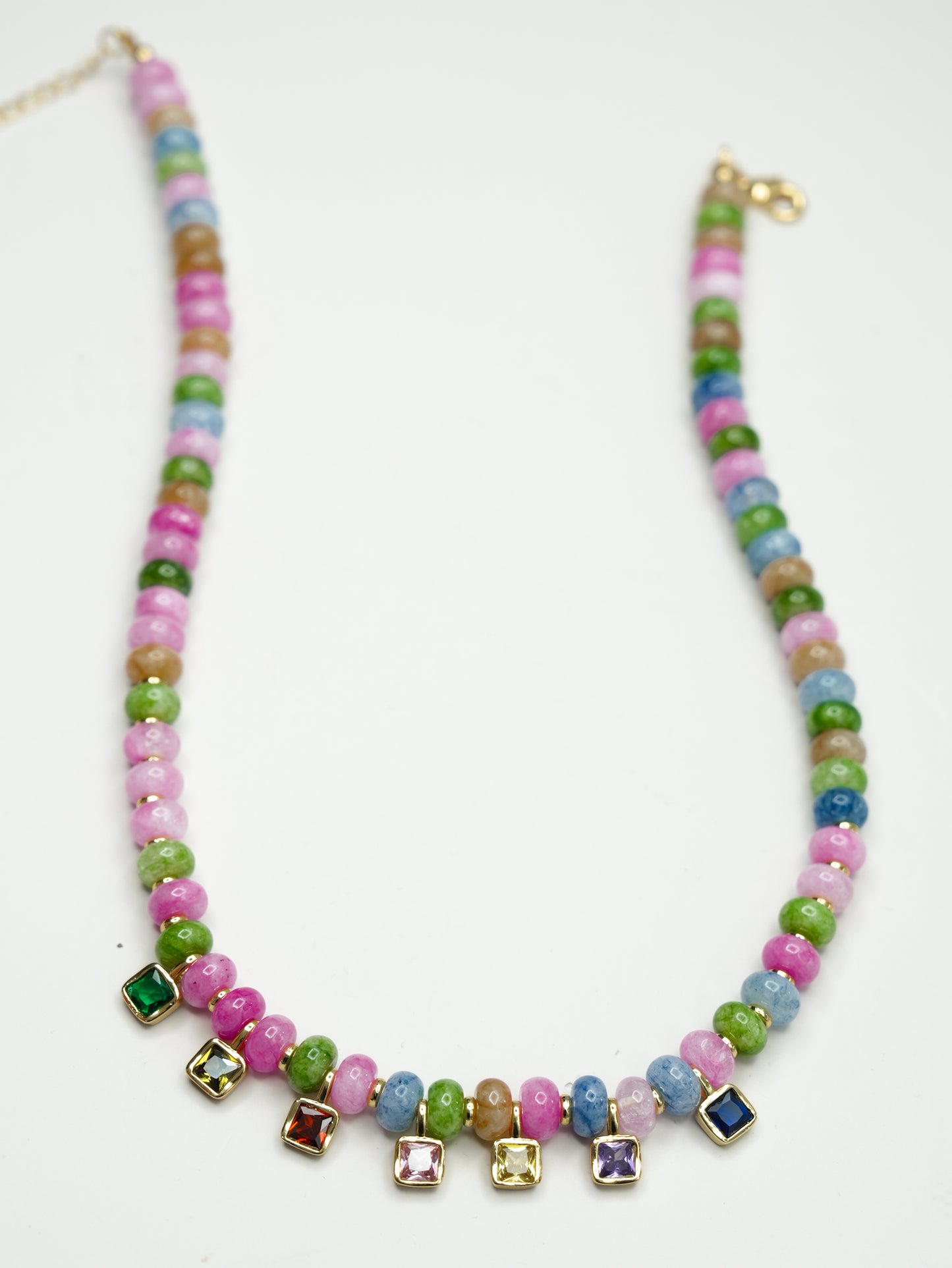 Gemelli Marissa Multi Colored Beaded Necklace