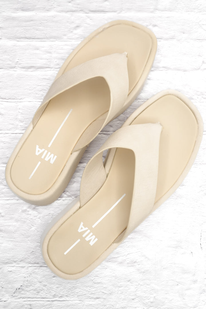 MIA Chic Minimal Thong Sandal