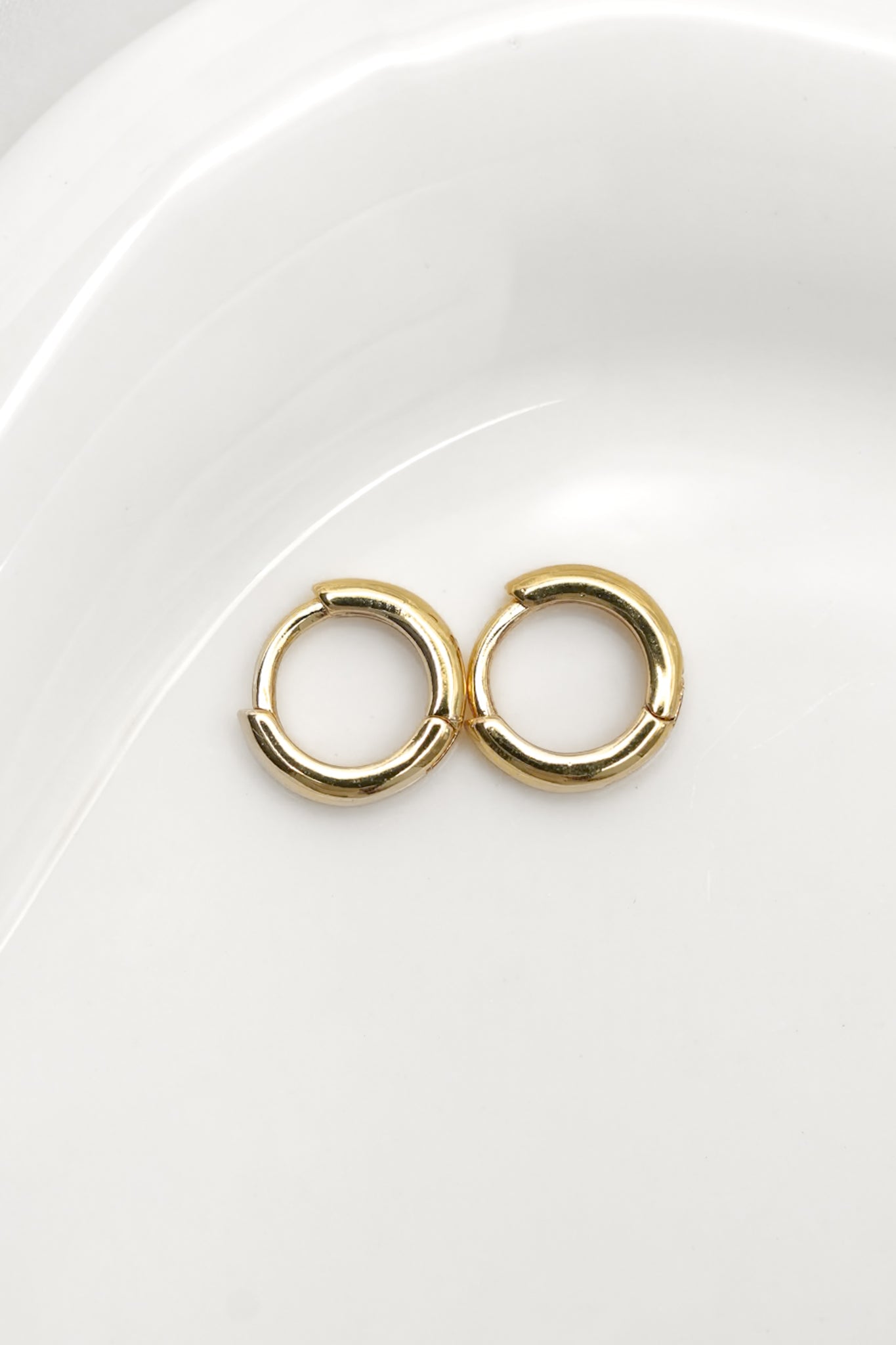 Small Huggie Hoop Earrings