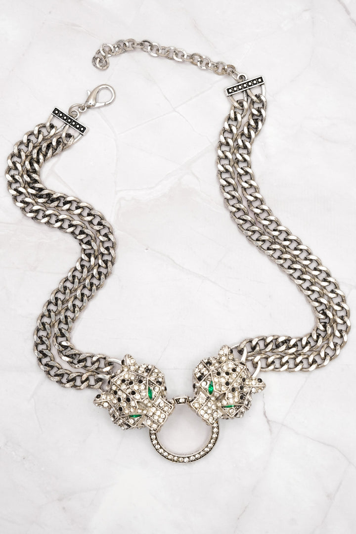 Leopard Statement Necklace