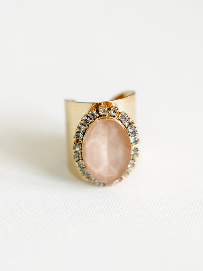 SIENNA by Tova Gold Crystal River Ring - Freckled Poppy