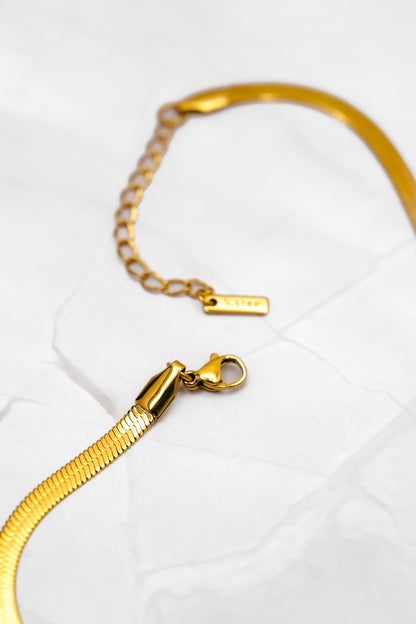 Mila + Stevie Heart Slider Necklace