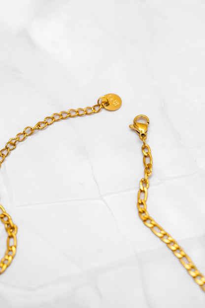 Mila + Stevie Bubble Cross Necklace