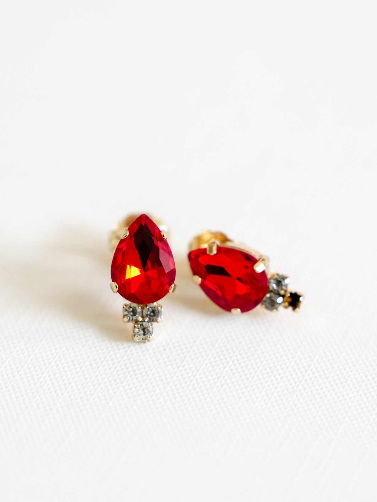 SIENNA by Tova Valerie Crystal Teardrop Studs