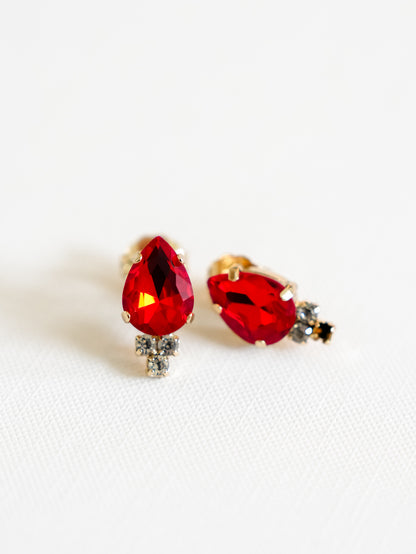 SIENNA by Tova Valerie Crystal Teardrop Studs