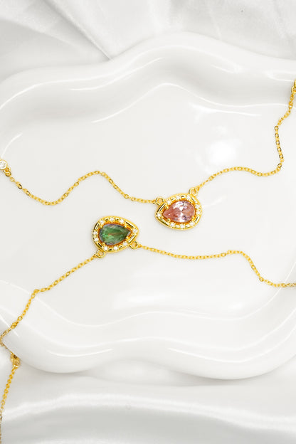 Treasure Jewels Fancy Drop Necklace