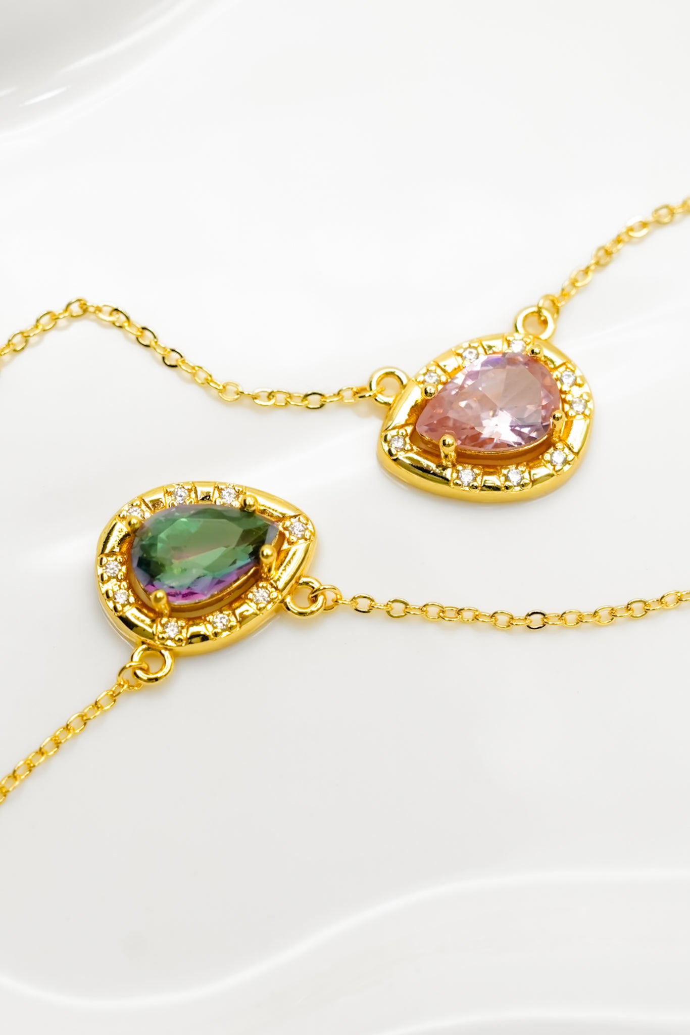 Treasure Jewels Fancy Drop Necklace