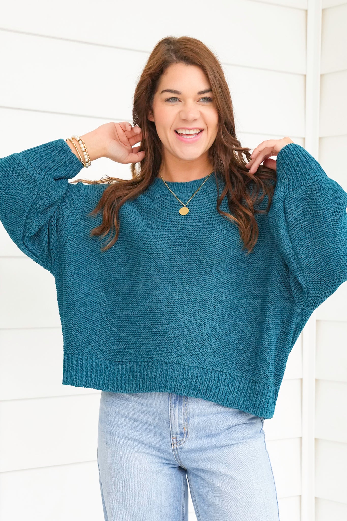 Door Buster! Zenana Oversized Balloon Sleeve Sweater