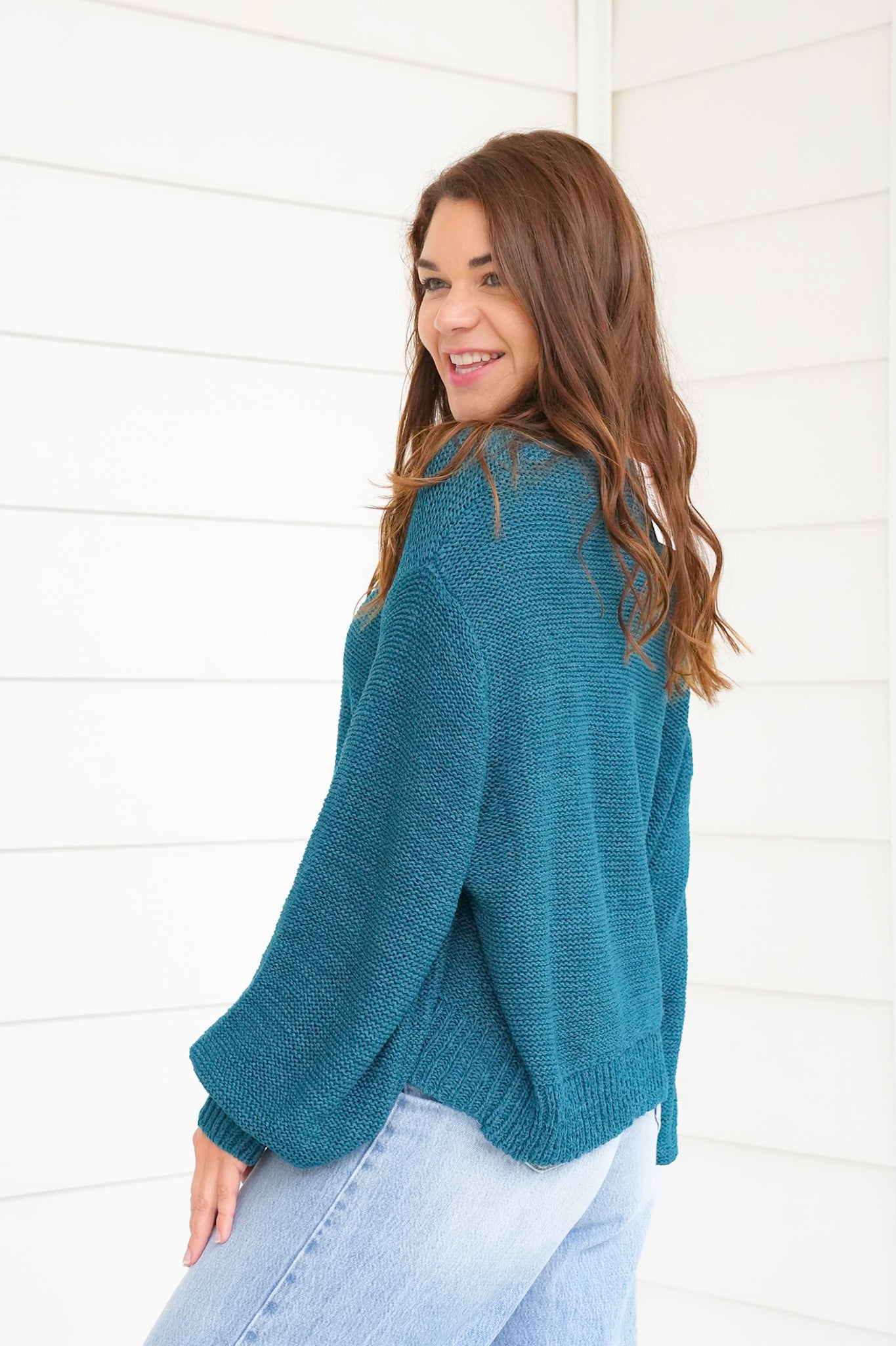 Door Buster! Zenana Oversized Balloon Sleeve Sweater