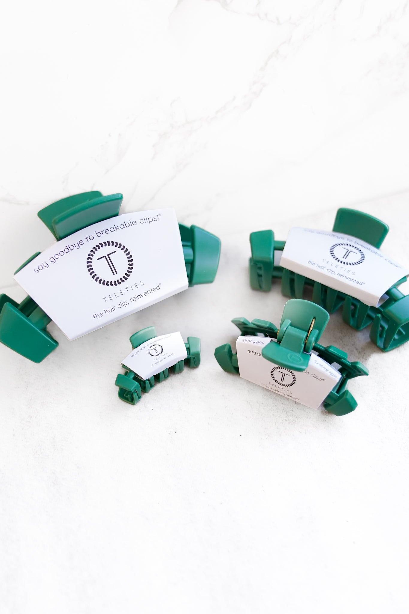 Teleties Fir Real Hair Clips