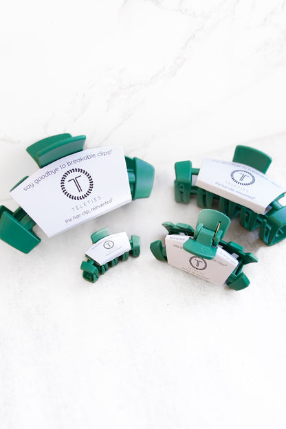 Teleties Fir Real Hair Clips