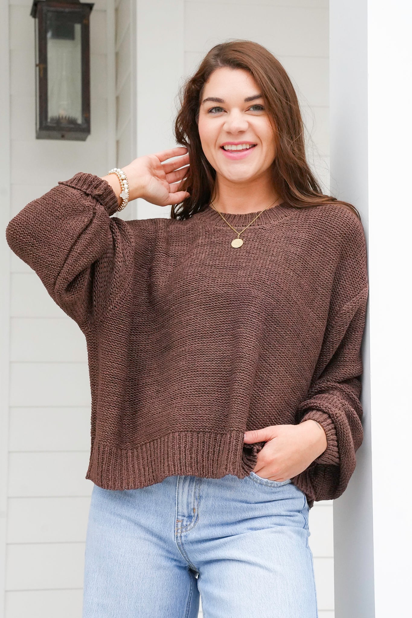 Door Buster! Zenana Oversized Balloon Sleeve Sweater