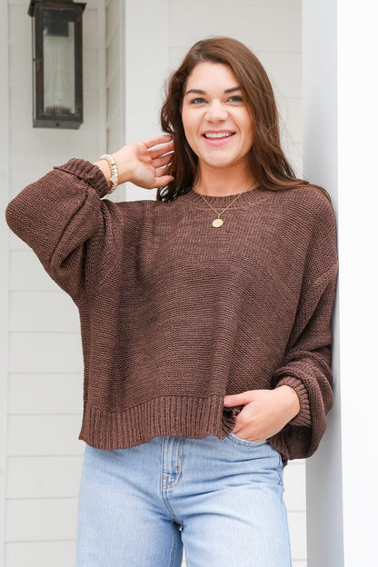 Door Buster! Zenana Oversized Balloon Sleeve Sweater