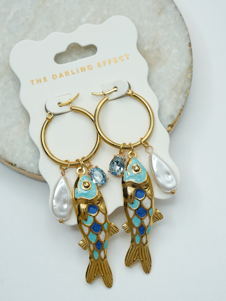 Catch of the Day Signature Hoop Earrings