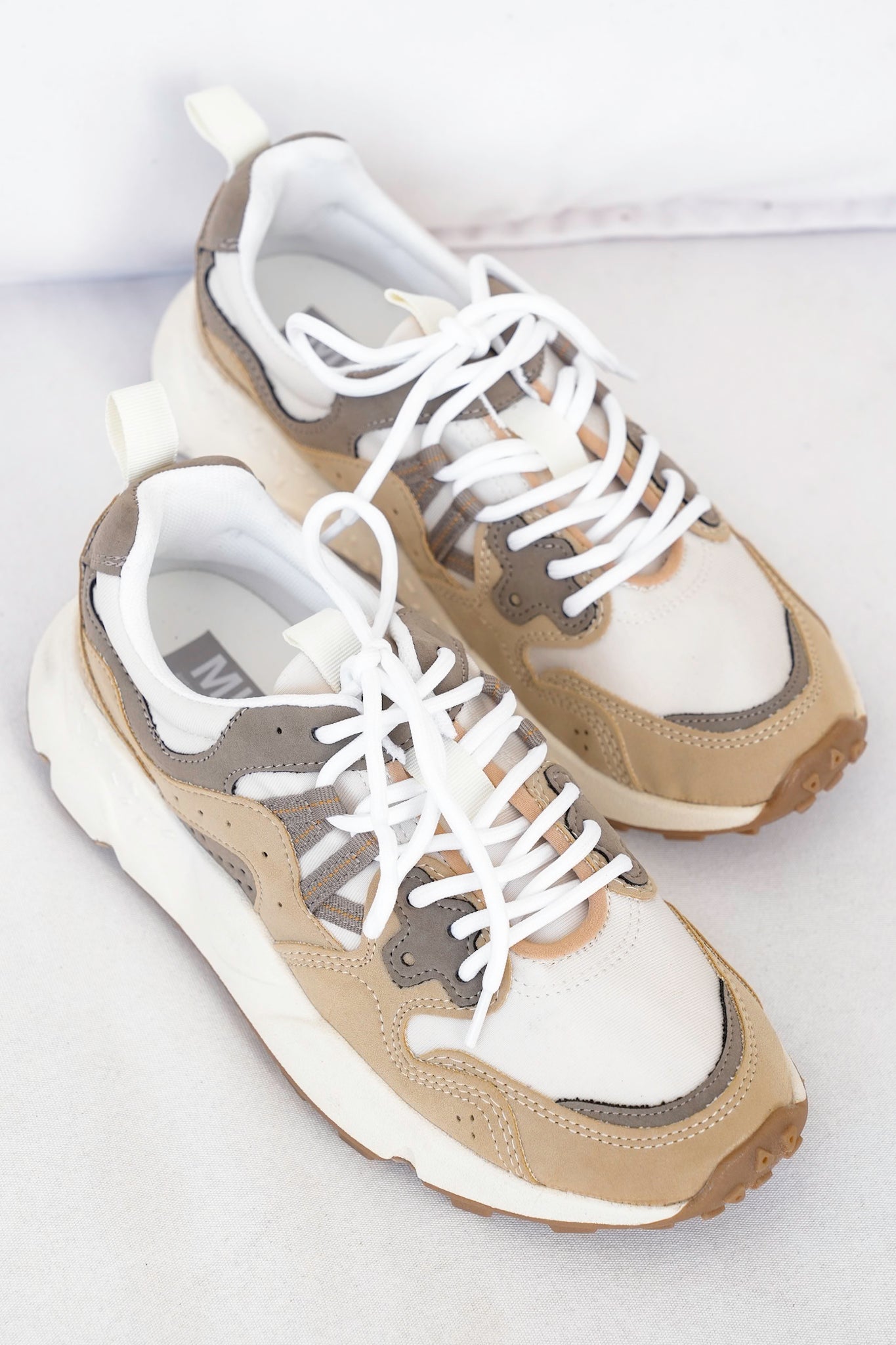 MIA Chunky Sole Modern Sneaker with Layered Panel Design