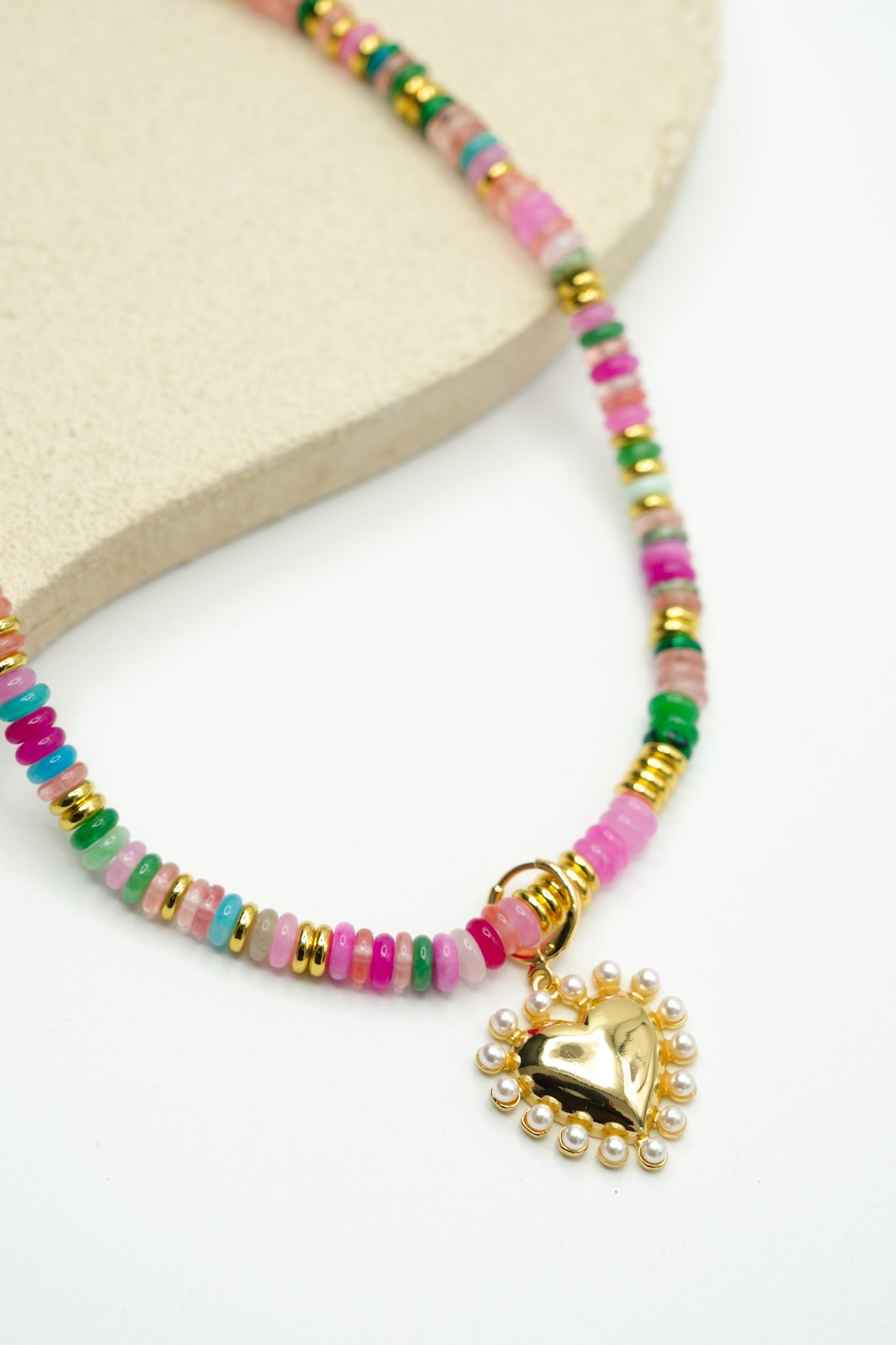 Gemelli Cleo Rainbow Necklace