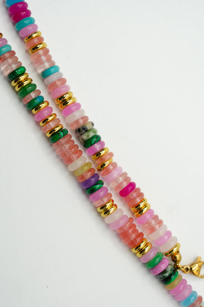Gemelli Cleo Rainbow Necklace