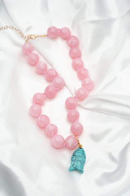 Gemelli Kiawah Fish Charm Necklace