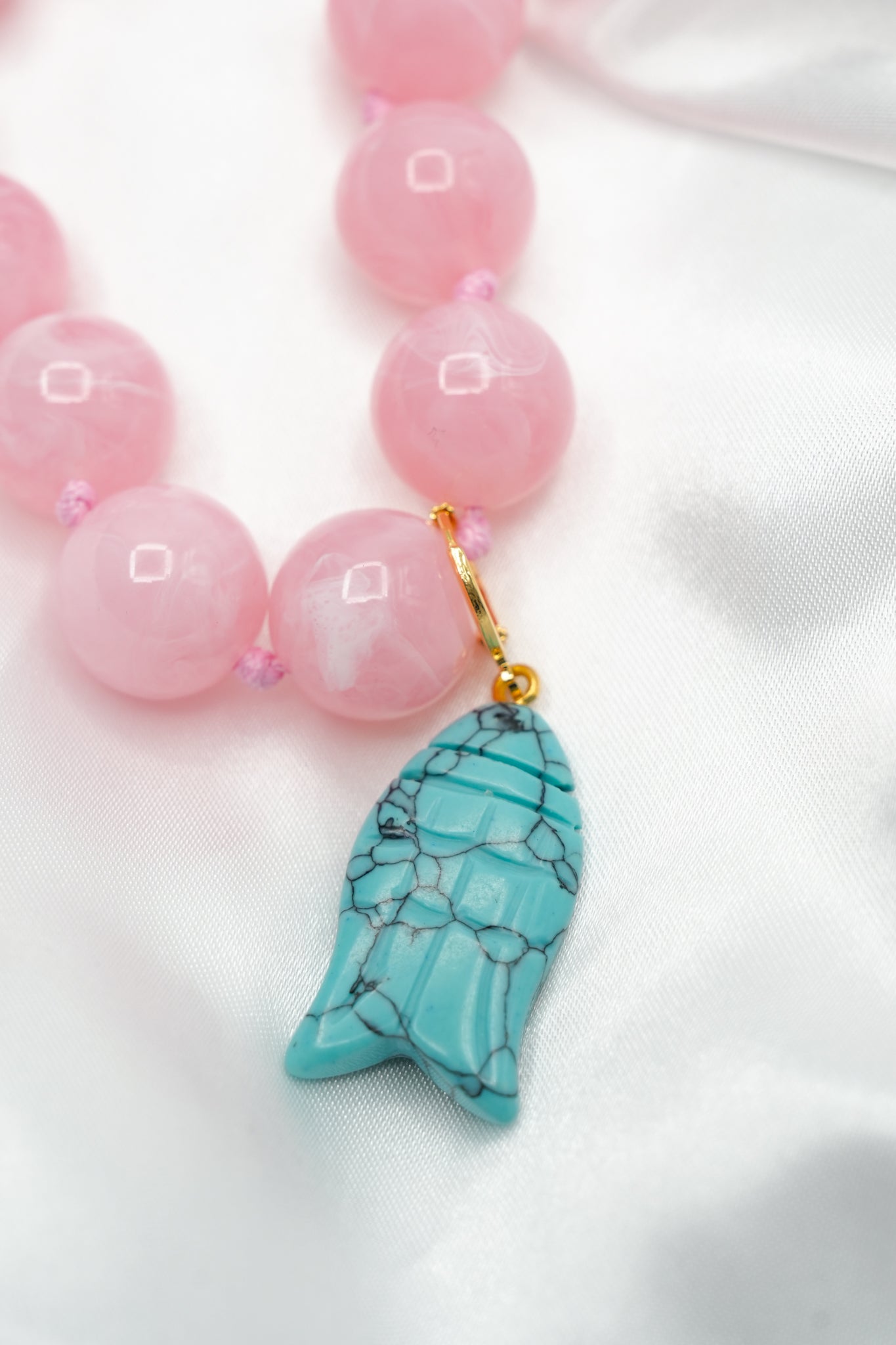 Gemelli Kiawah Fish Charm Necklace