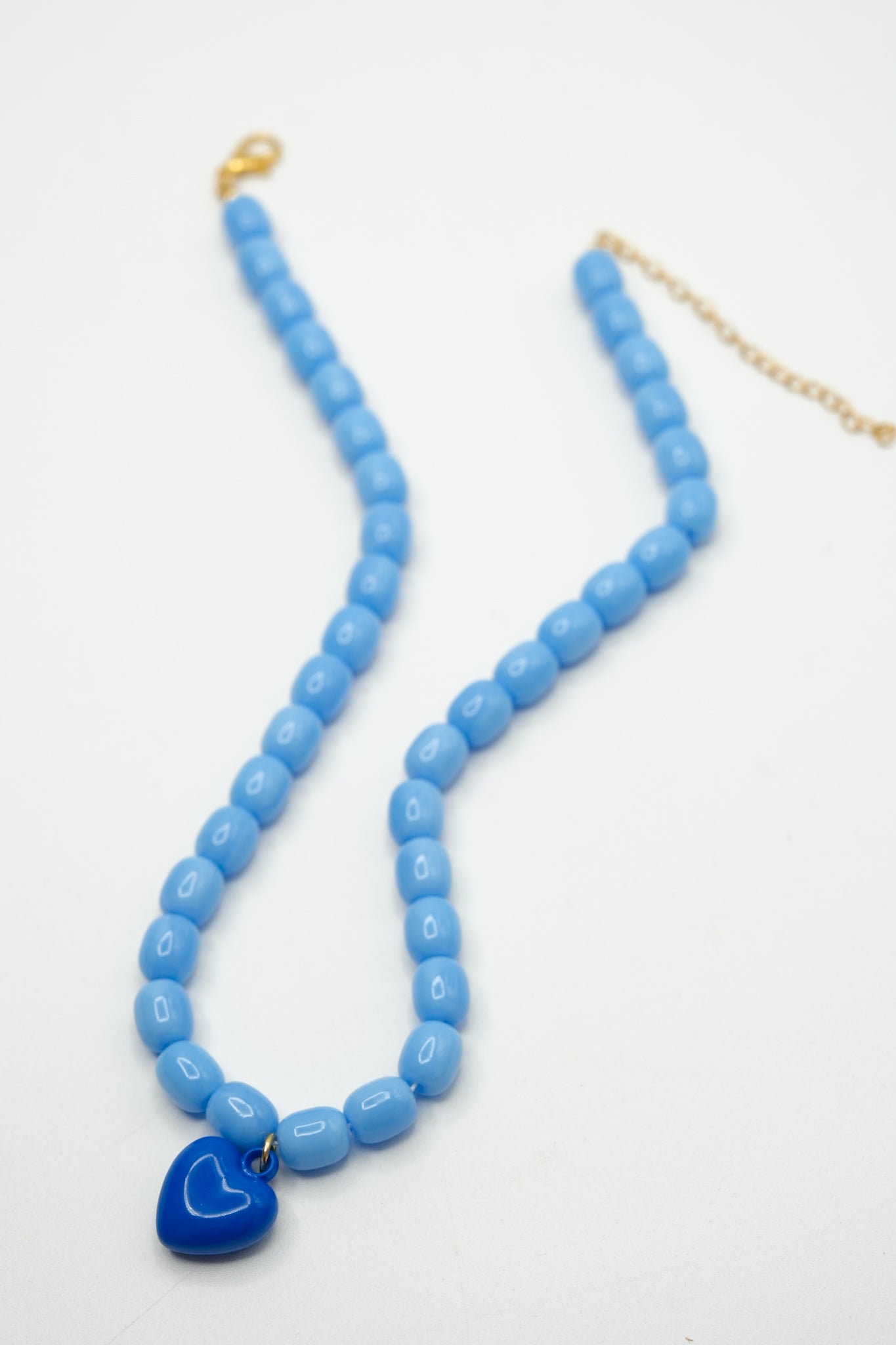 Gemelli Tyler Beaded Heart Charm Necklace