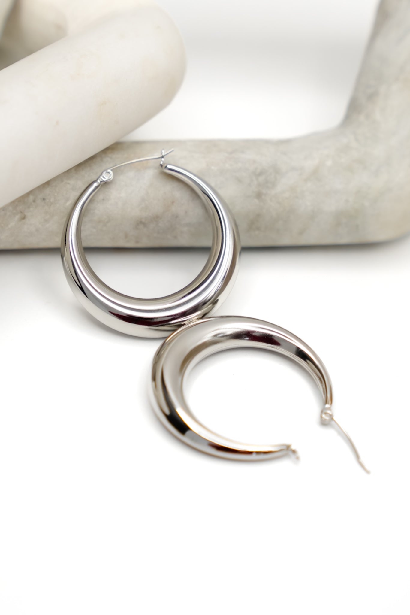 Galene Classic Large Hoop Earring