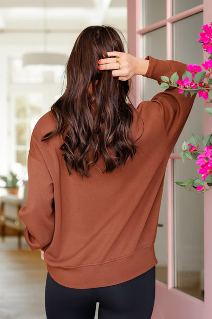Long Sleeve Ribbed Turtleneck Pullover
