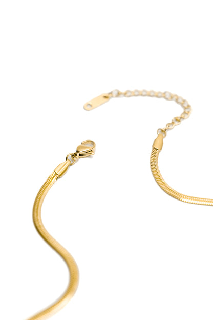 Gildora Serpent Y Lariat Necklace