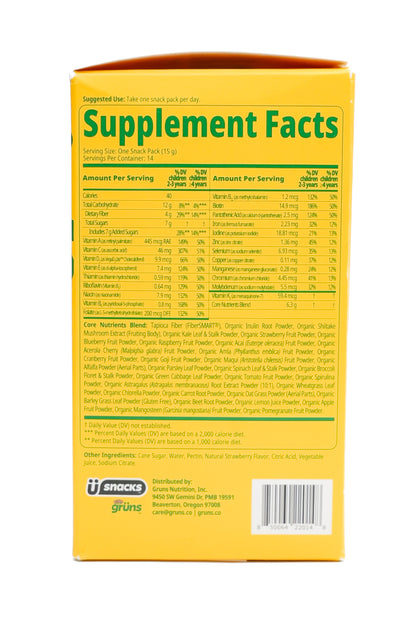 Restock! Grüns Kids Superfood Greens Gummies *Final Sale*