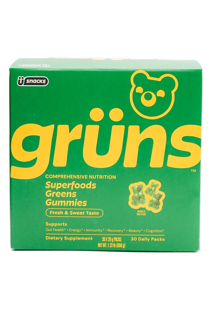 Restock! Grüns Adult Superfood Greens Gummies *Final Sale*